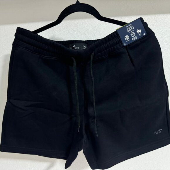 Hollister FLEECE ICON SHORTS BLACK
